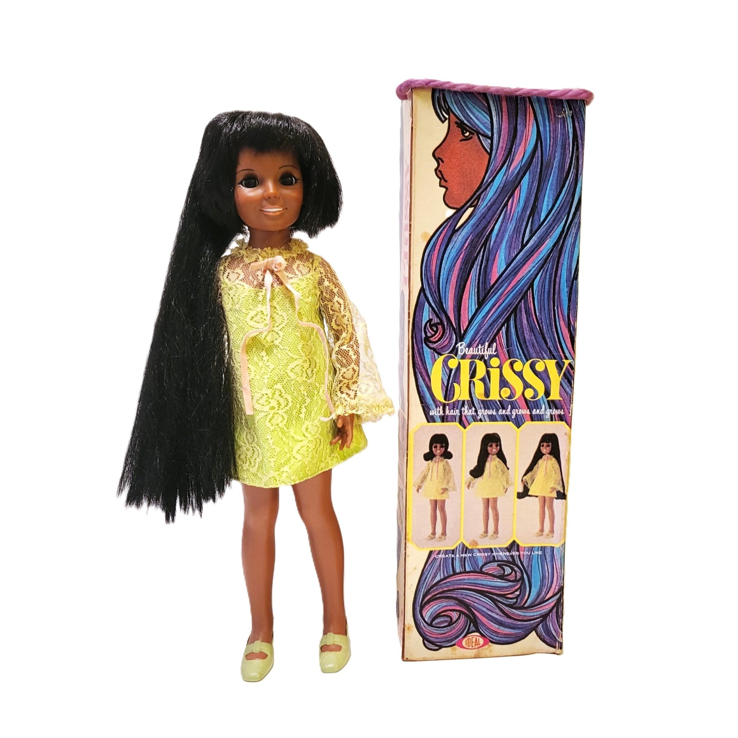 1970 Crissy Doll AA With Growing Hair and Box Original Dress 18