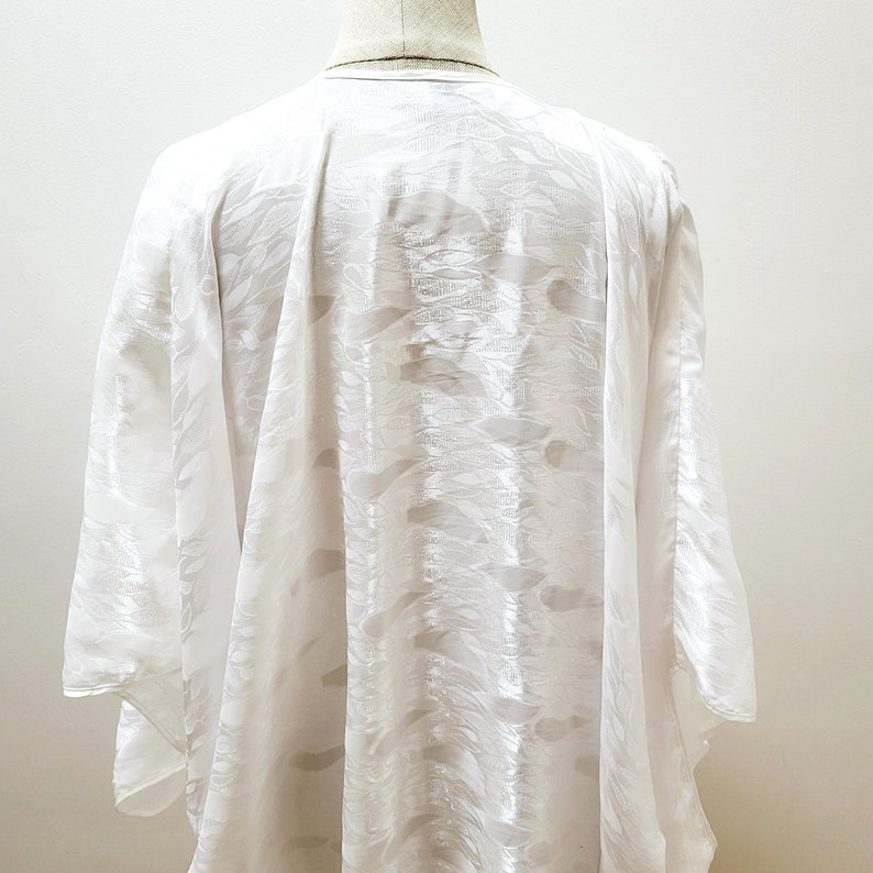 80s Robe Diamond Tea Gown White Satin Cover up OSFA - Etsy