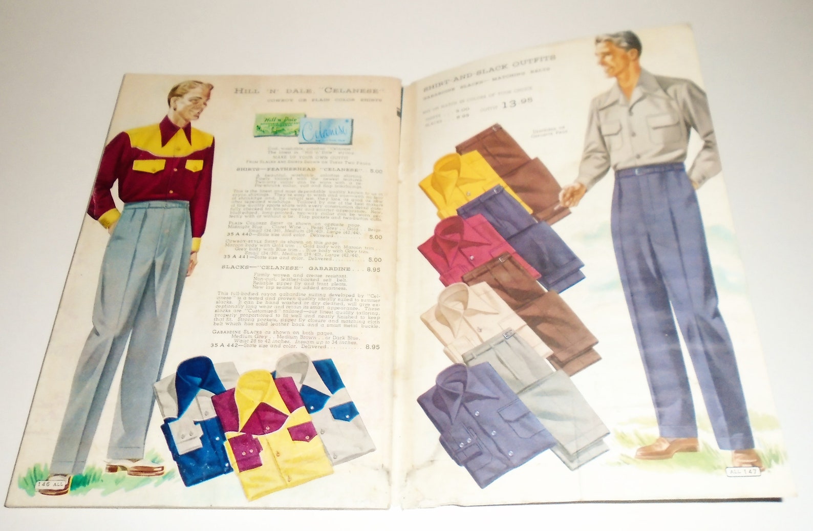 1950 Simpsons Catalog Summer Fashions Vintage Advertising Etsy