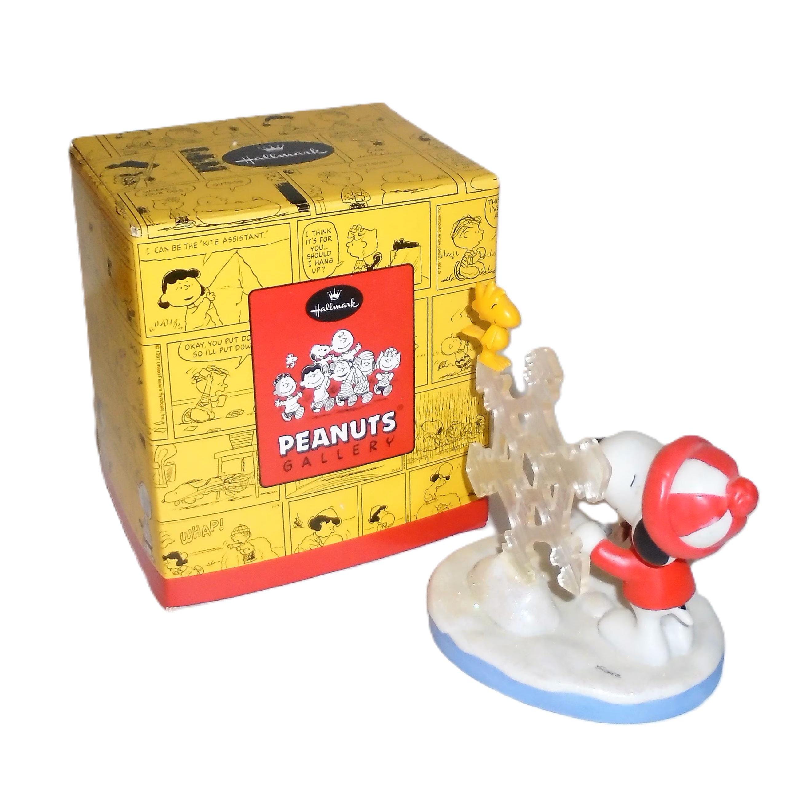 Snoopy Figure Joe Sculptor Christmas Hallmark Peanuts Gallery - Etsy