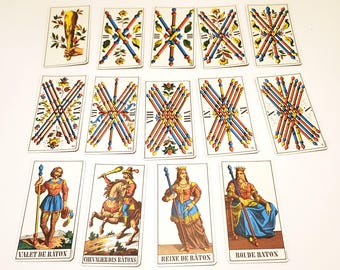 1970 1JJ Swiss Tarot Cards Agmuller and USGS Complete Deck - Etsy