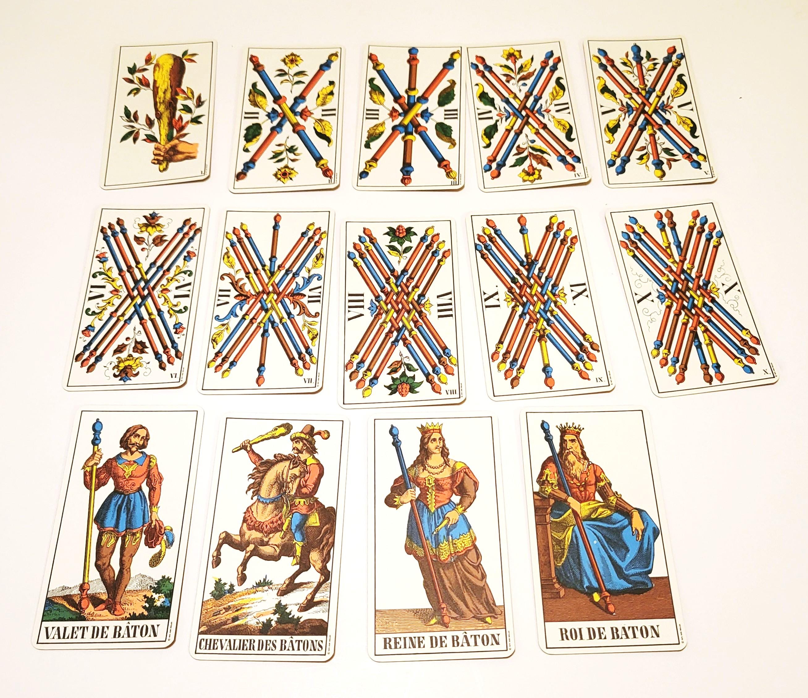 1970 1JJ Swiss Tarot Cards Agmuller and USGS Complete Deck - Etsy