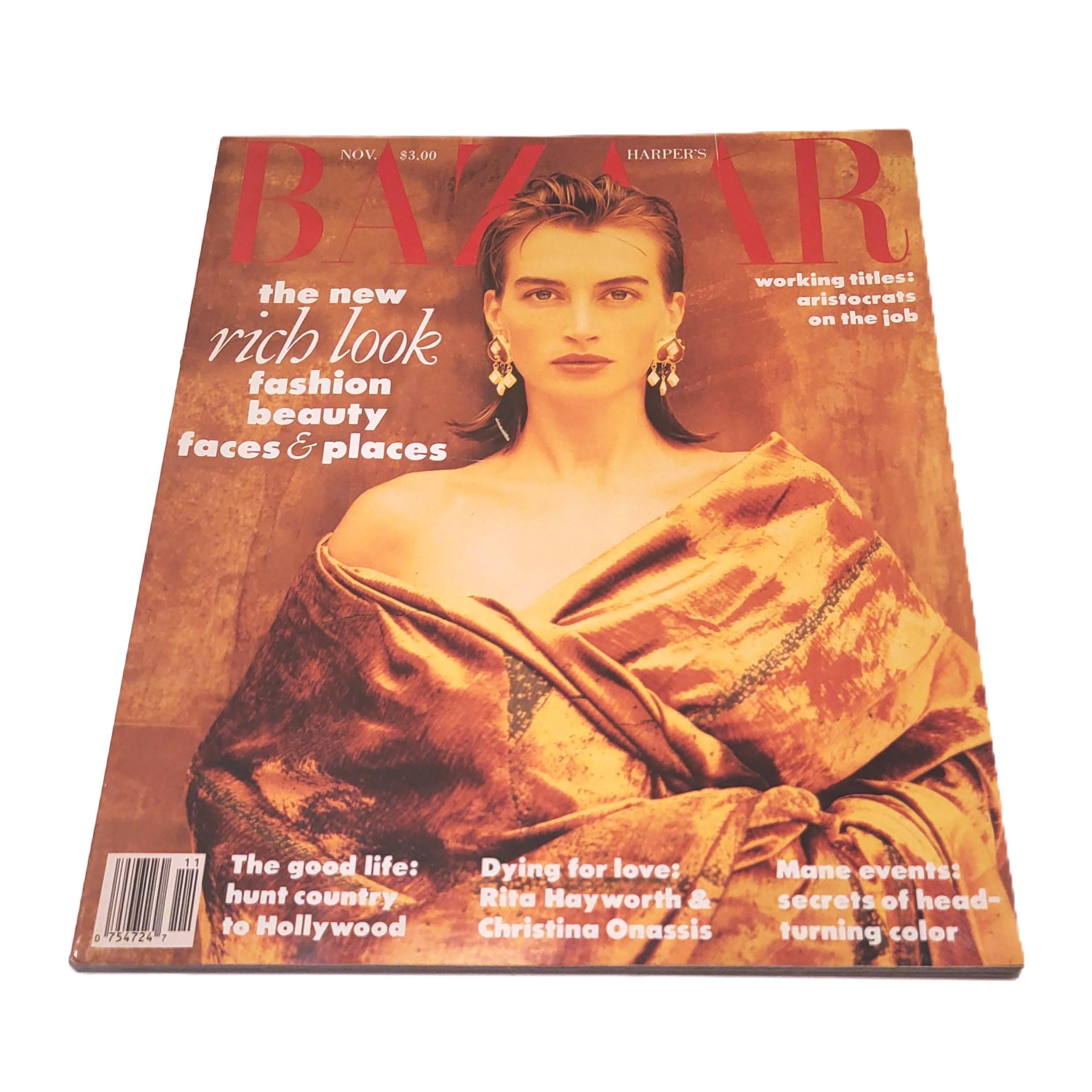 1980s Harper Bazaar - Etsy