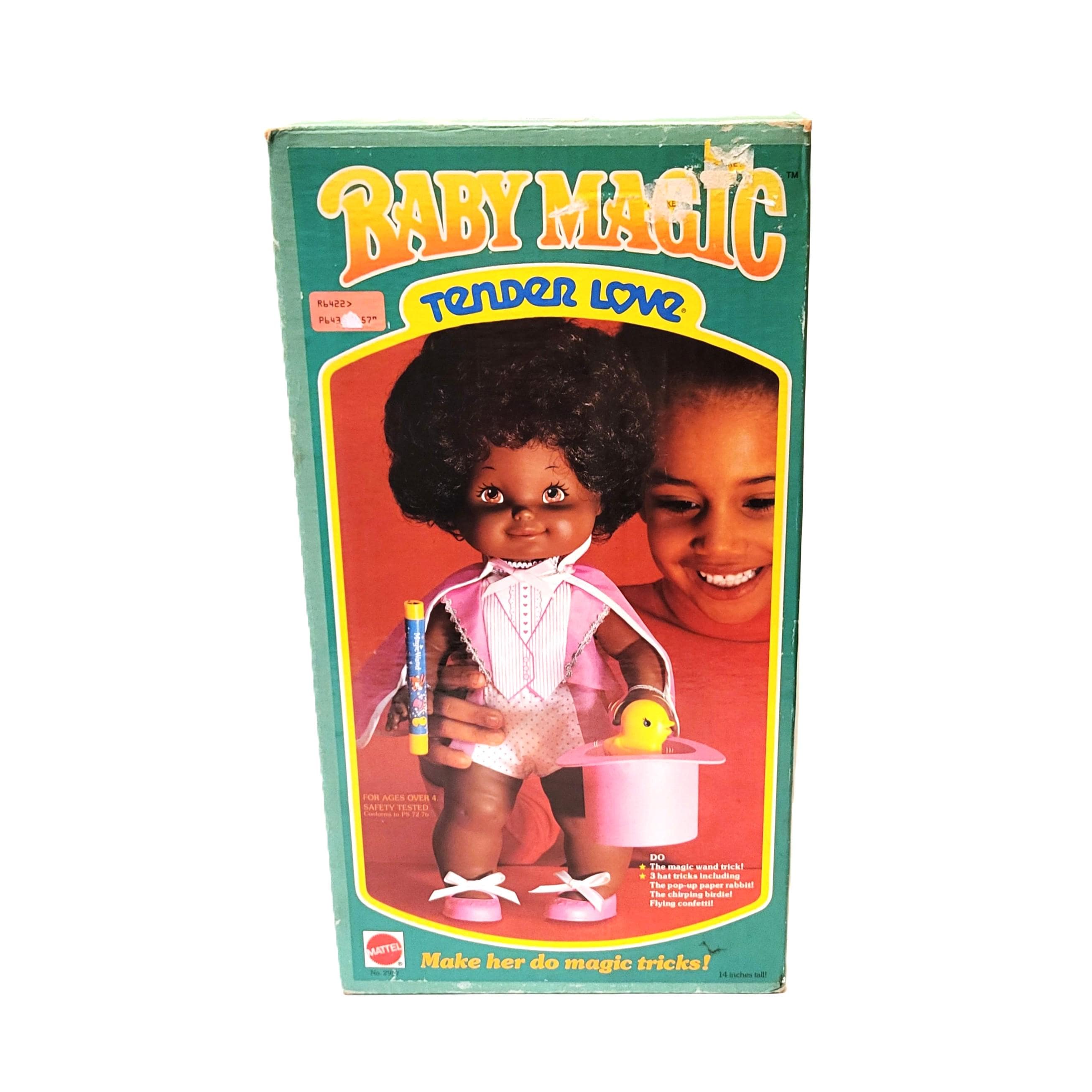 Baby Magic Tender Love African American Doll 1978 Mattel 14