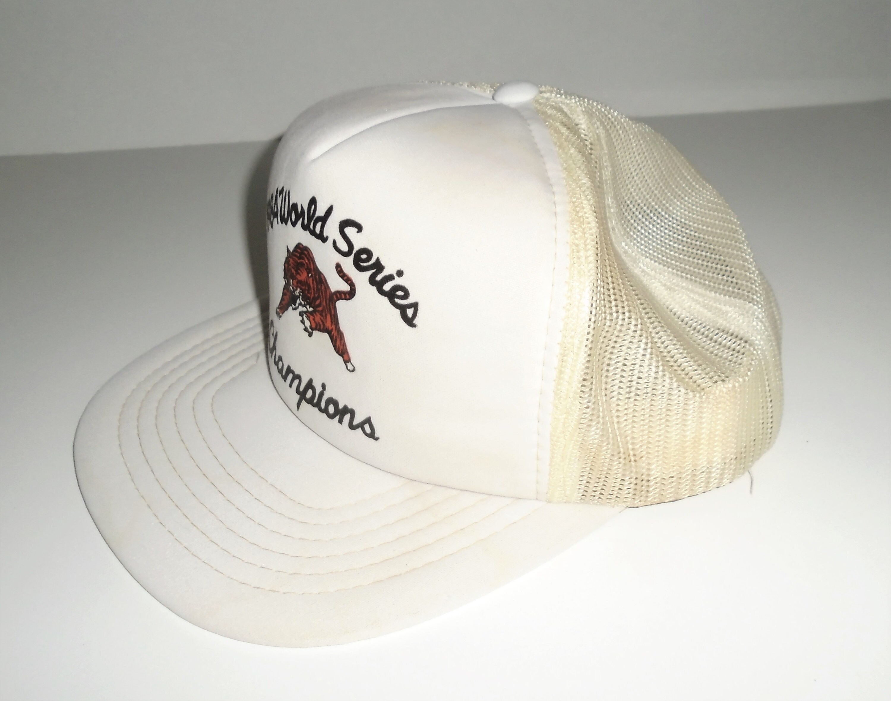 1984 Detroit Tigers Hat Snapback World 
