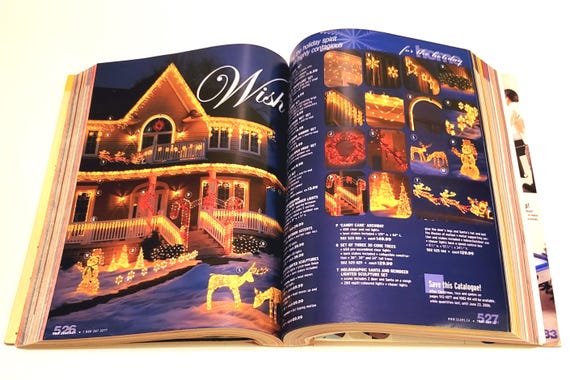 2005 Sears Wish Book Christmas Catalog Hardcover Counter Book