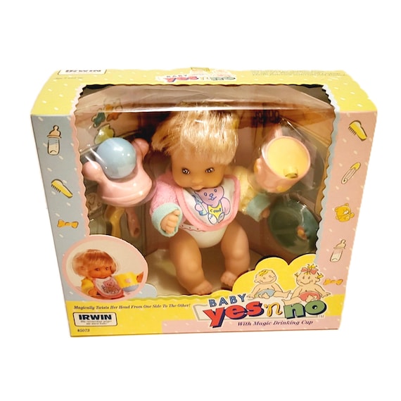 1993 Baby Yes 'n No Head Turning Doll by Irwin Toys NRFB - Etsy