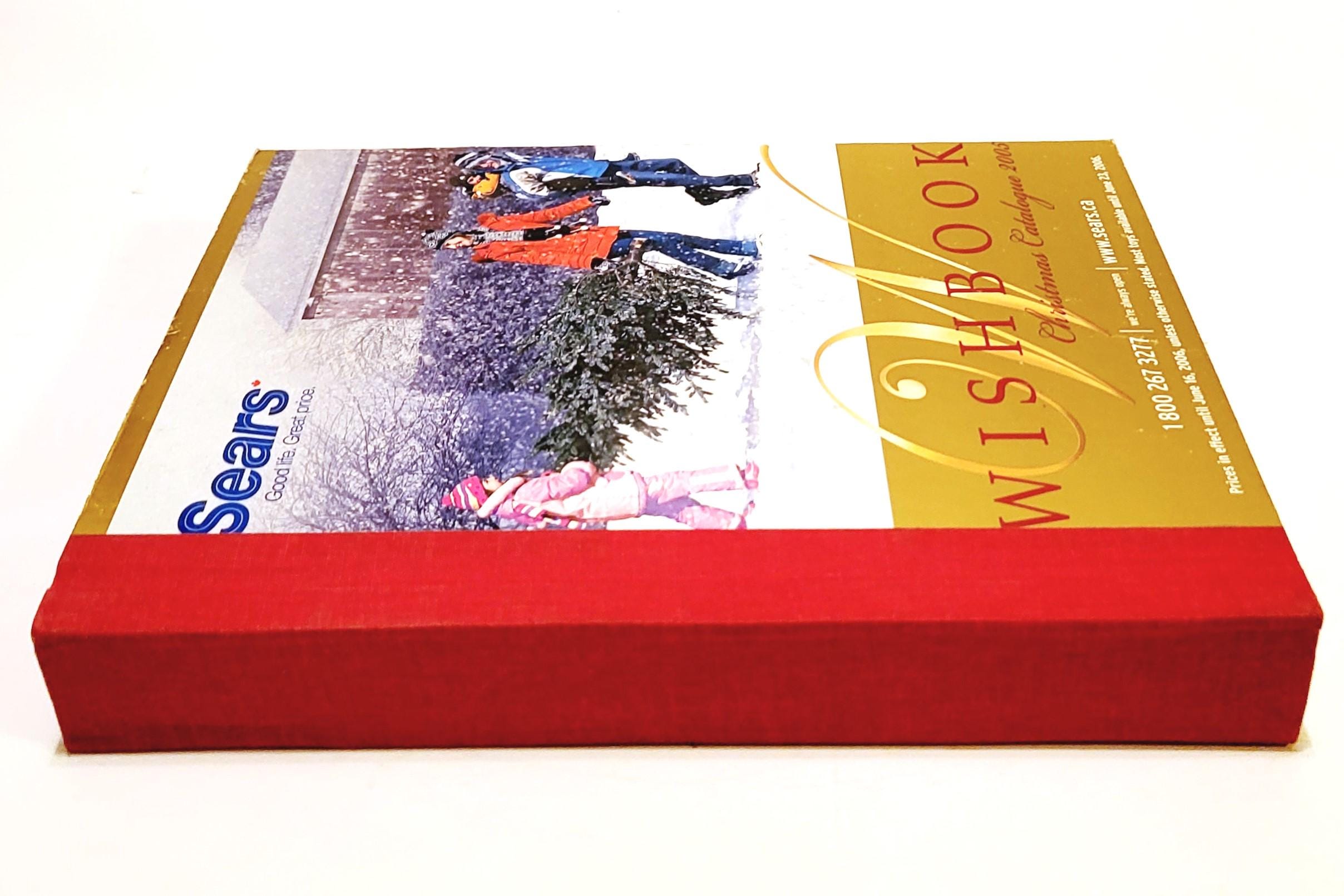 2005 Sears Wish Book Christmas Catalog Hardcover Counter Book