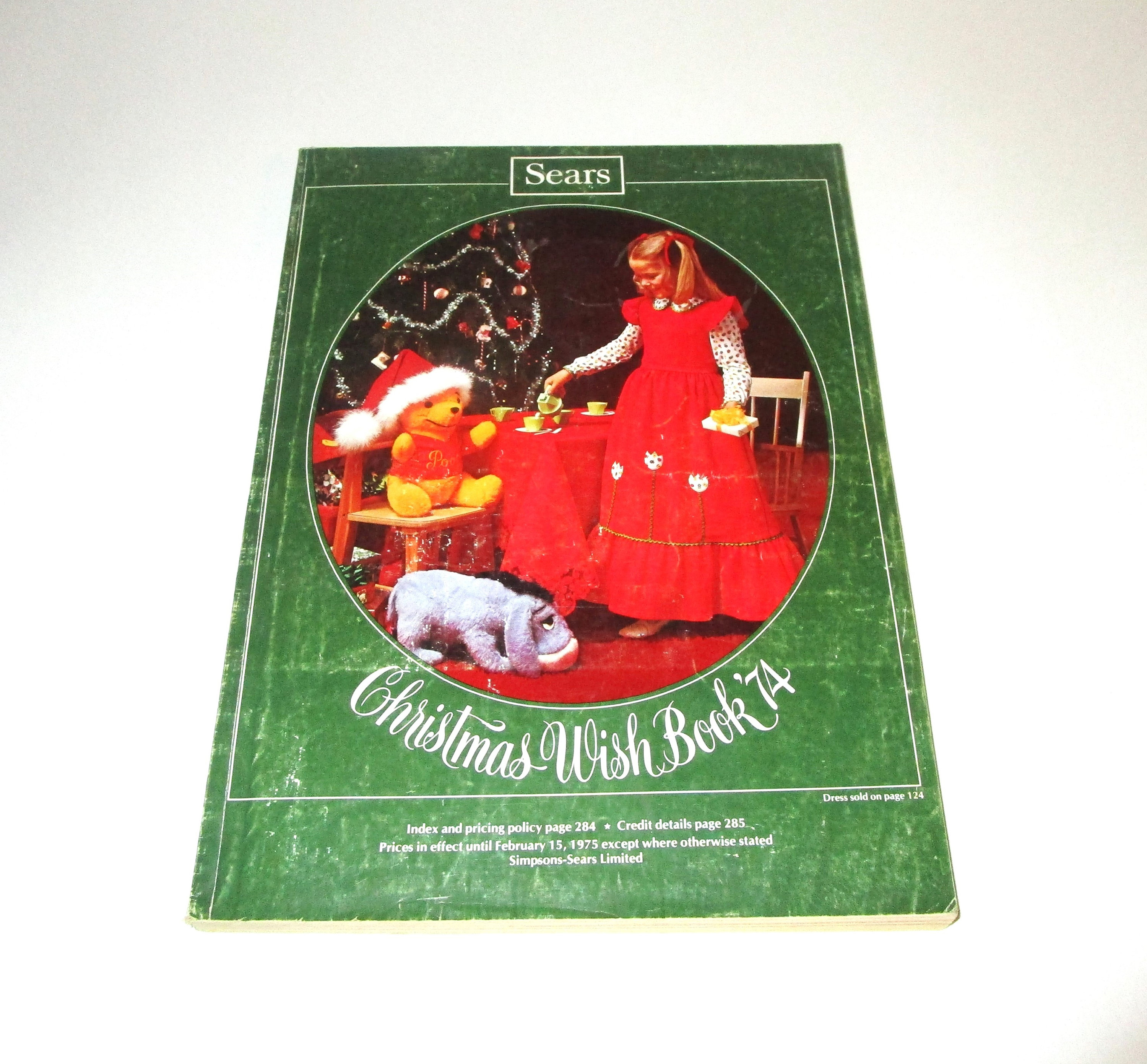 1974 Sears Wishbook Christmas Catalog Vintage Toy Advertising