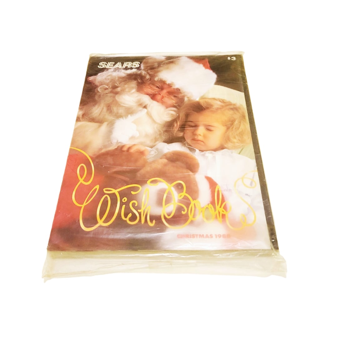 1988 Sears Wish Book Christmas Catalog Vintage Toys Sealed Etsy