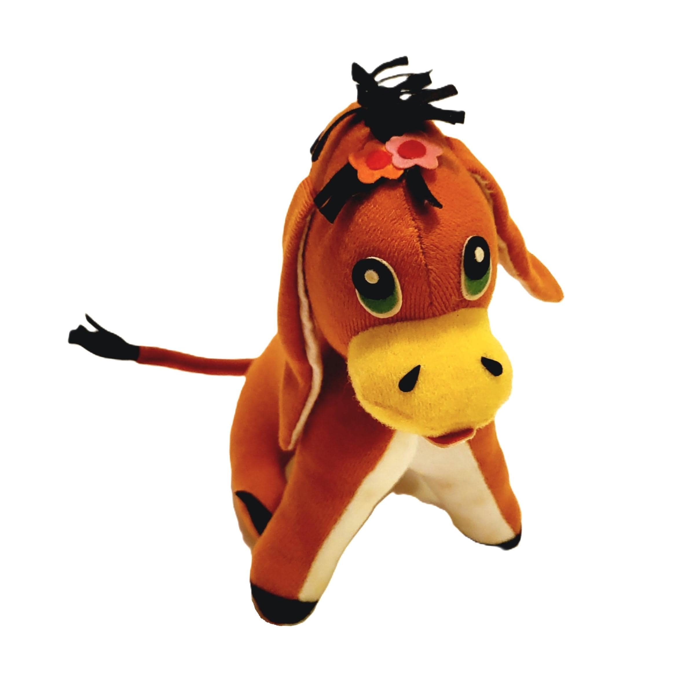 1975 Dakin Dream Pets Donkey Plush Made in Taiwan NWT 6.5