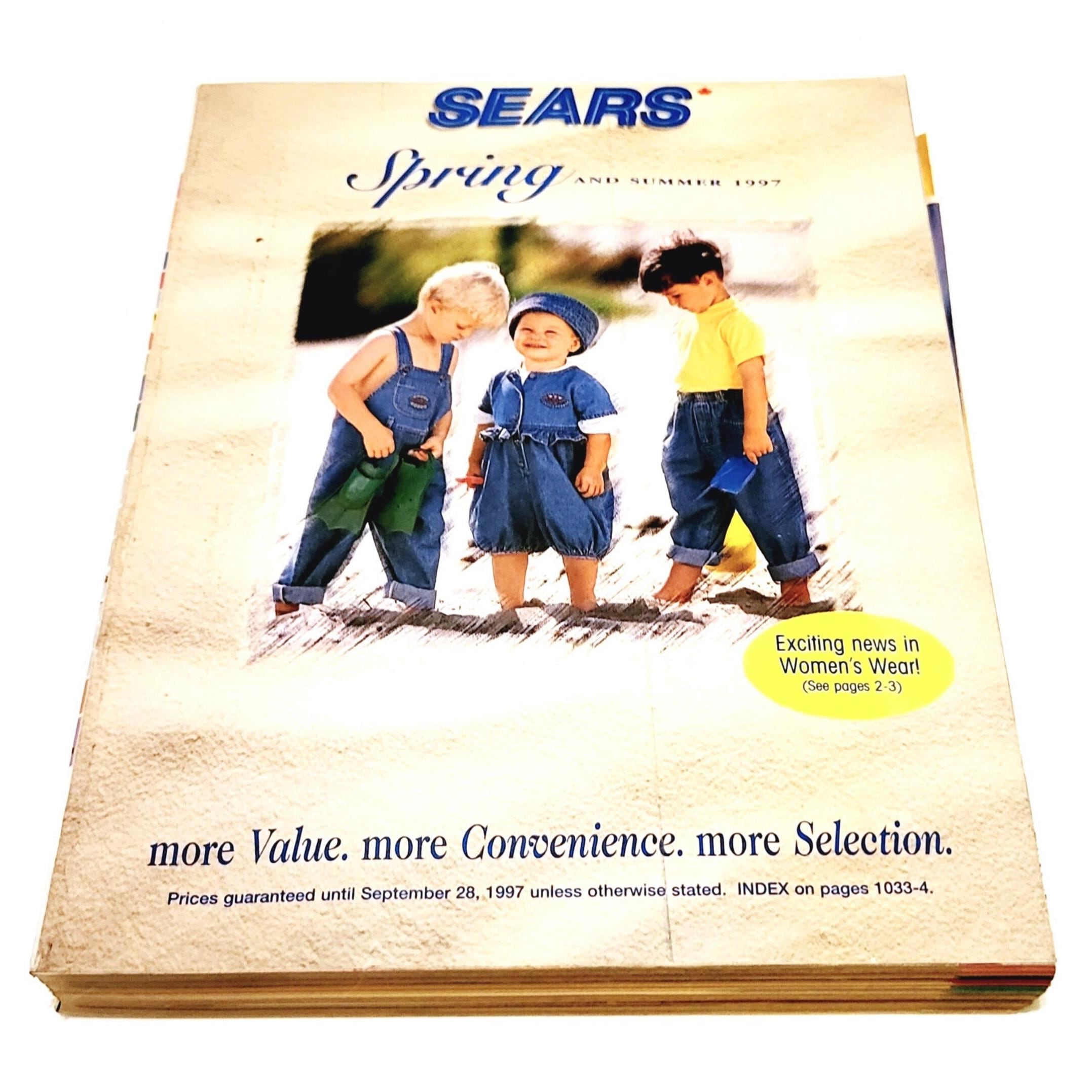 1997 Sears Catalogue Canada Spring and Summer Vintage Advertising