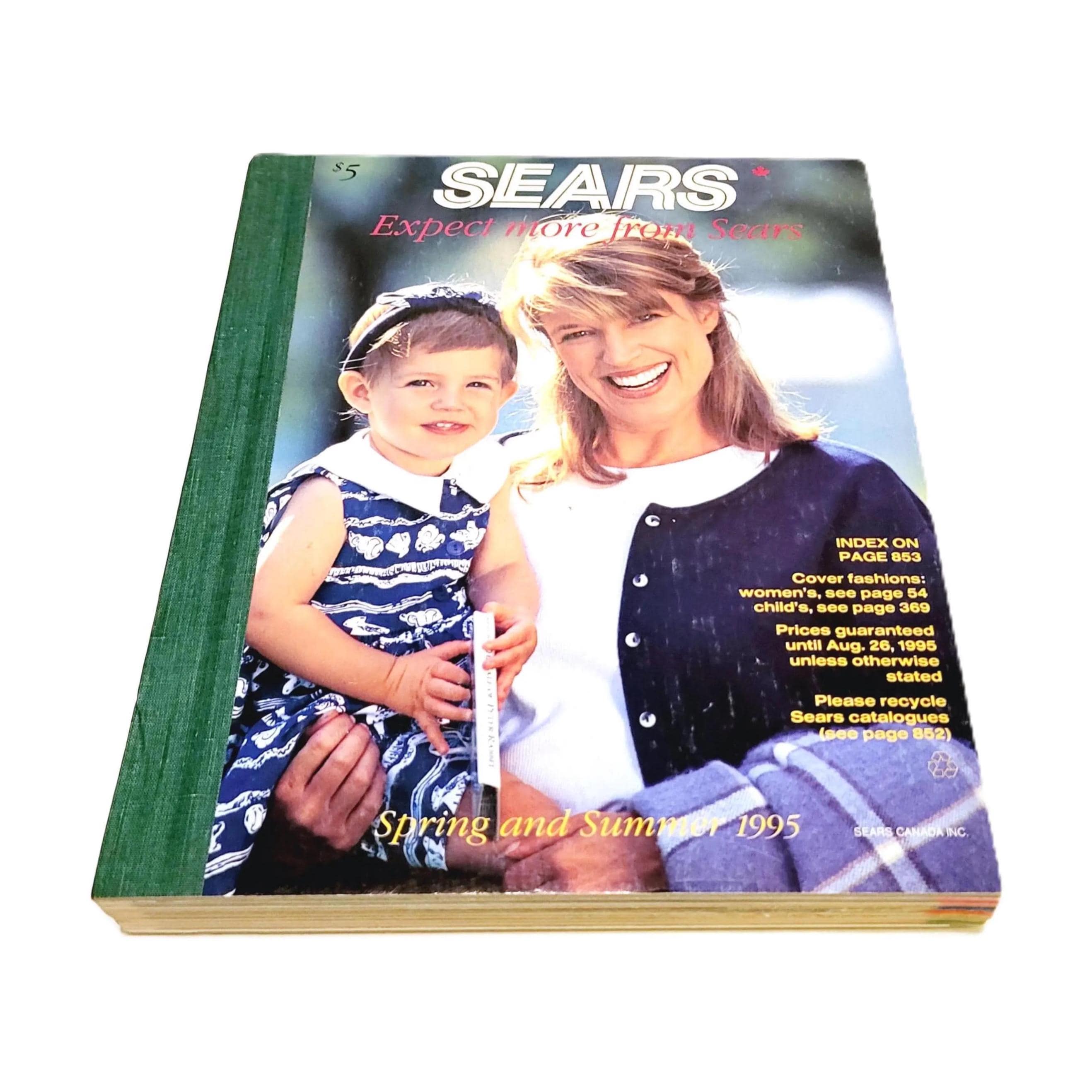 サムソン1995年 11冊セット 1995 Sears Catalogue Spring and Summer Hardcover Counter Book