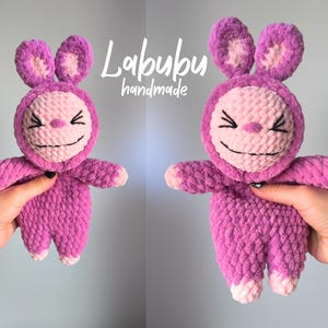Handmade Labubu - Amigurumi Plush | Cute Gift | Crochet Labubu | Labubu Amigurumi | Labubu Decor | Labubu gift | Handmade Gift