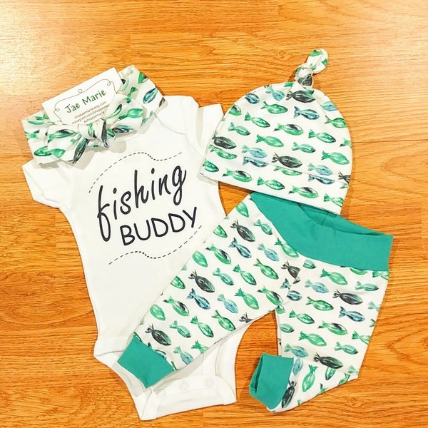 Baby Fishing Outfit Etsy