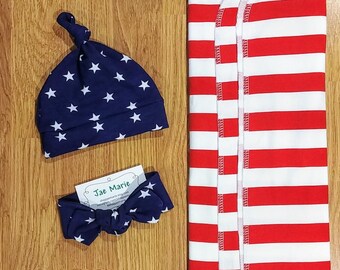 patriotic swaddle
