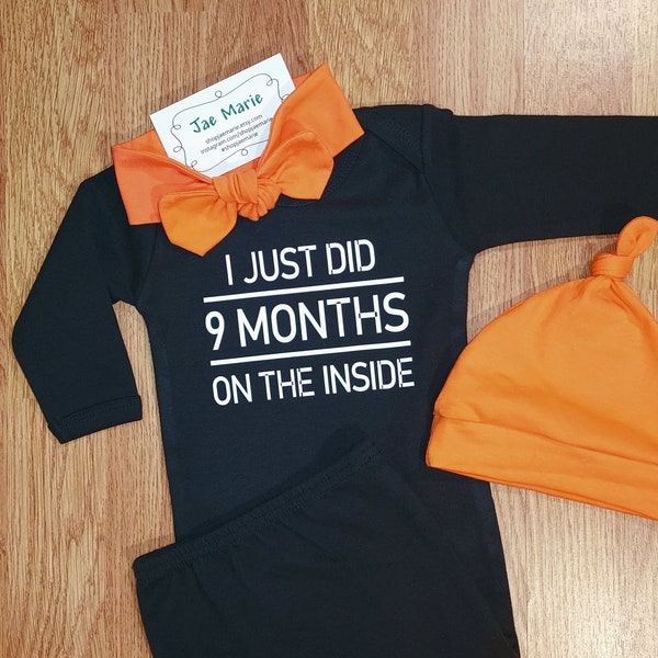 I Just Did 9 Months on the Inside Costume Etsy
