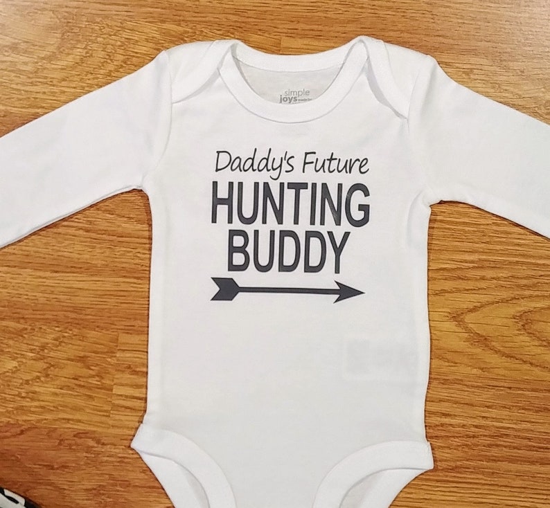 Daddy's Future Hunting Buddy Baby Boy Going Home Outfit Etsy