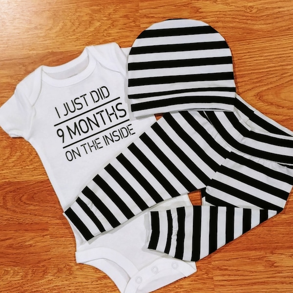 I Just Did 9 Months on the Inside Costume Etsy