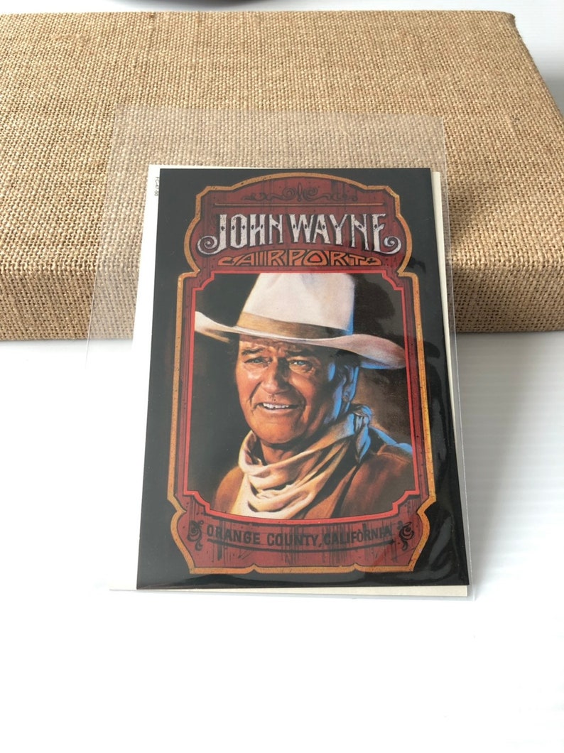 Vintage Postcards John Wayne Postcard Lot,2 cards Hollywood Movie Postcards Cowboys Postcard