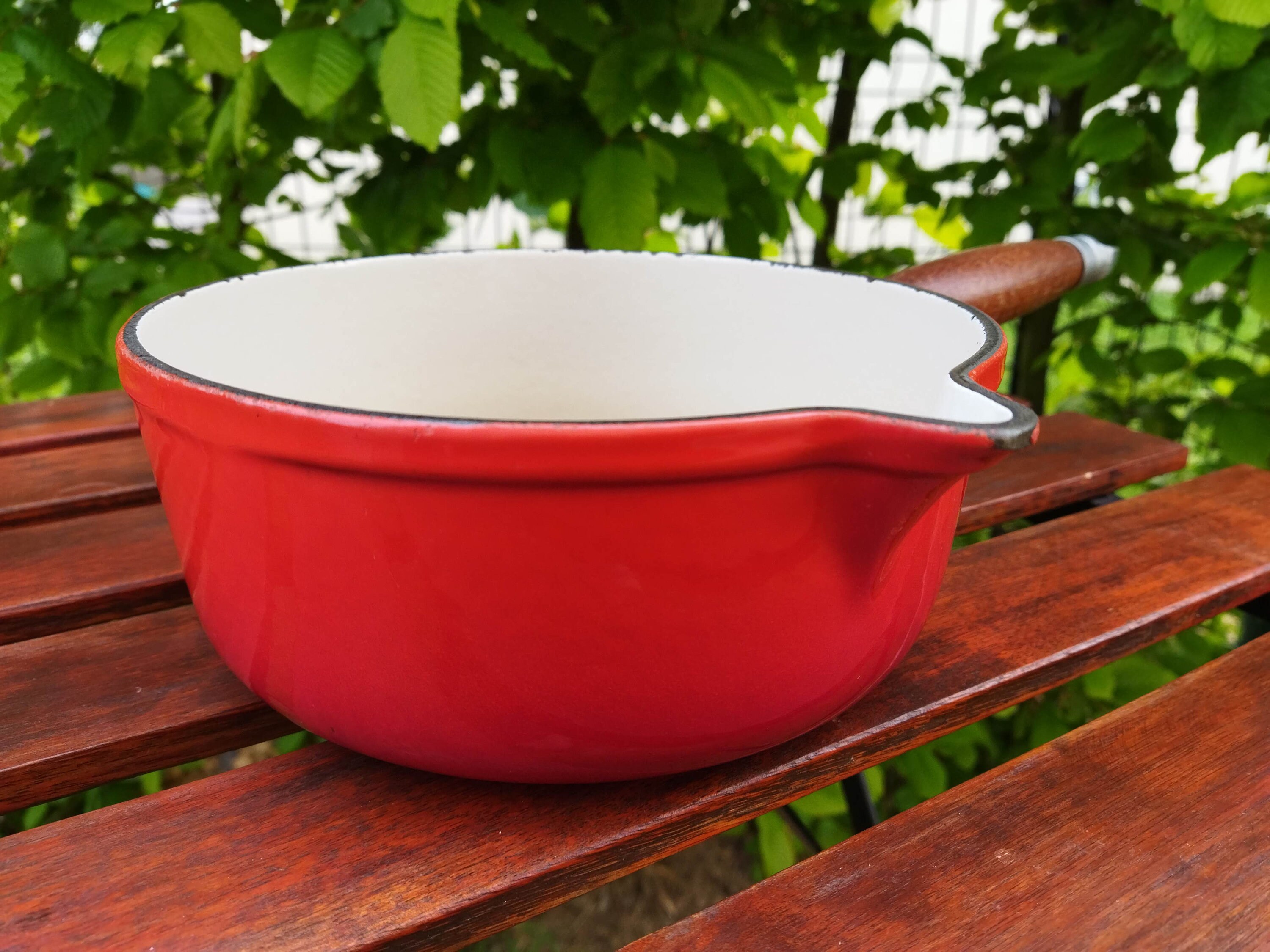 Casserole et couvercle feuille d'érable Decoware vintage, Belgique - France