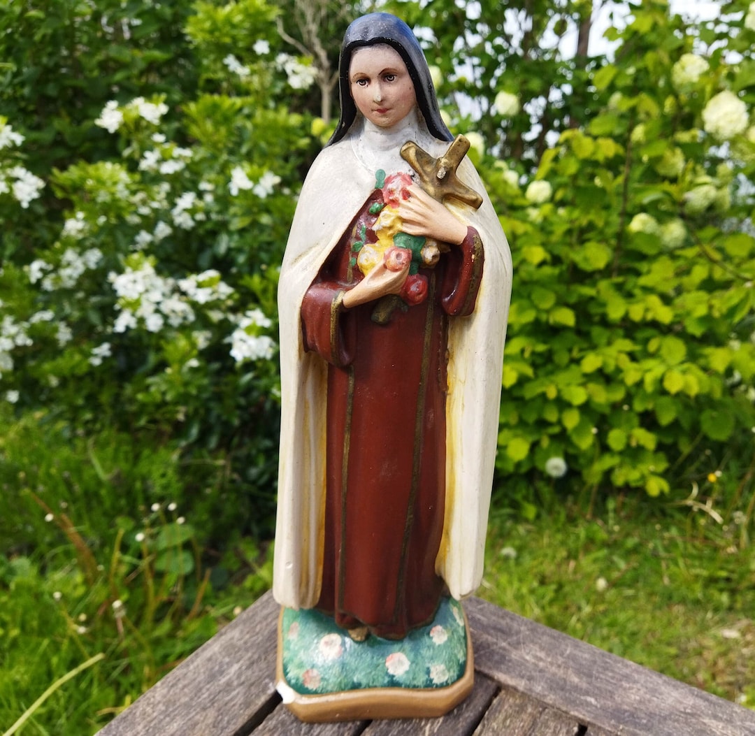 Religious Statue Saint Thérèse of the Child Jesus Lisieux 1950s ...
