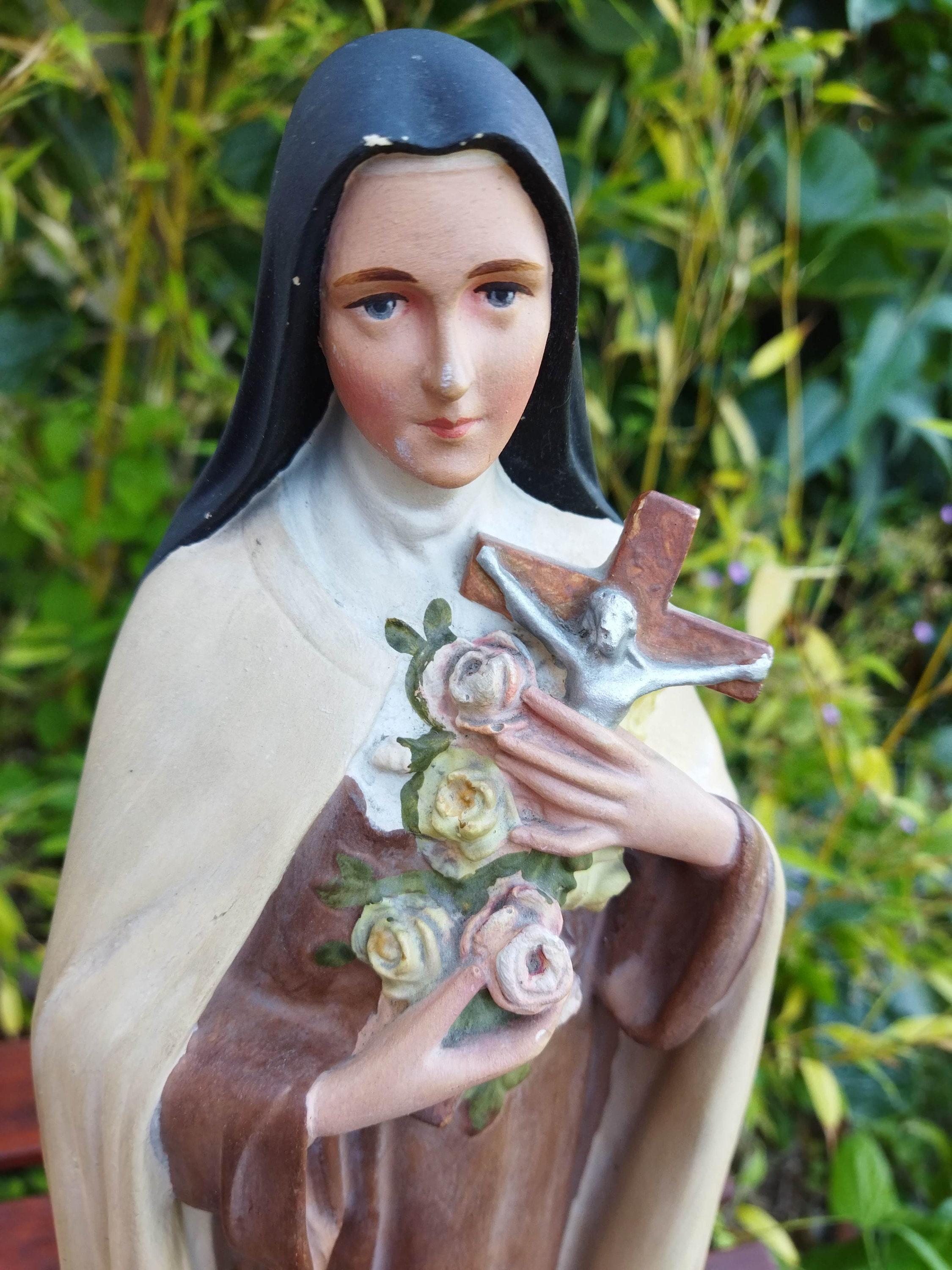 Large Statuette of Saint Thérèse of Lisieux Saint Joseph Etsy