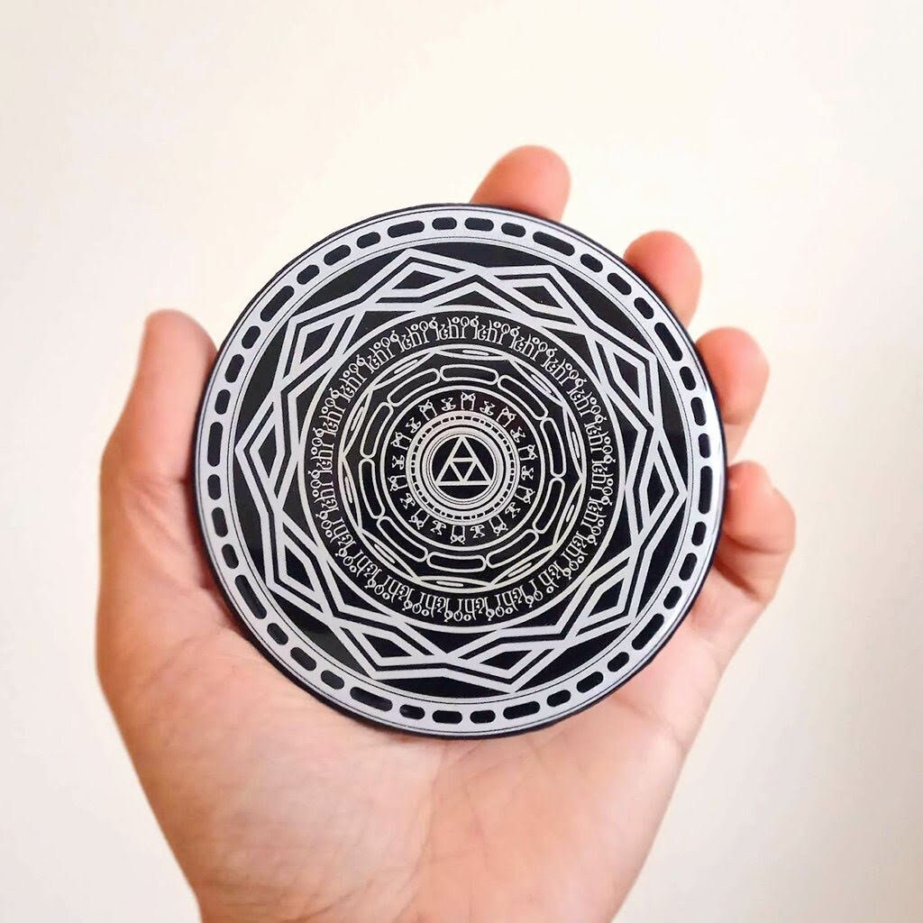 Zelda Twilight Princess Coasters Mirror of Twilight Wood and - Etsy Sweden