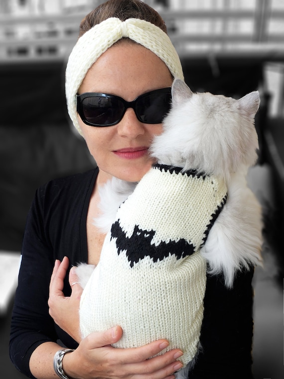 halloween cat sweater