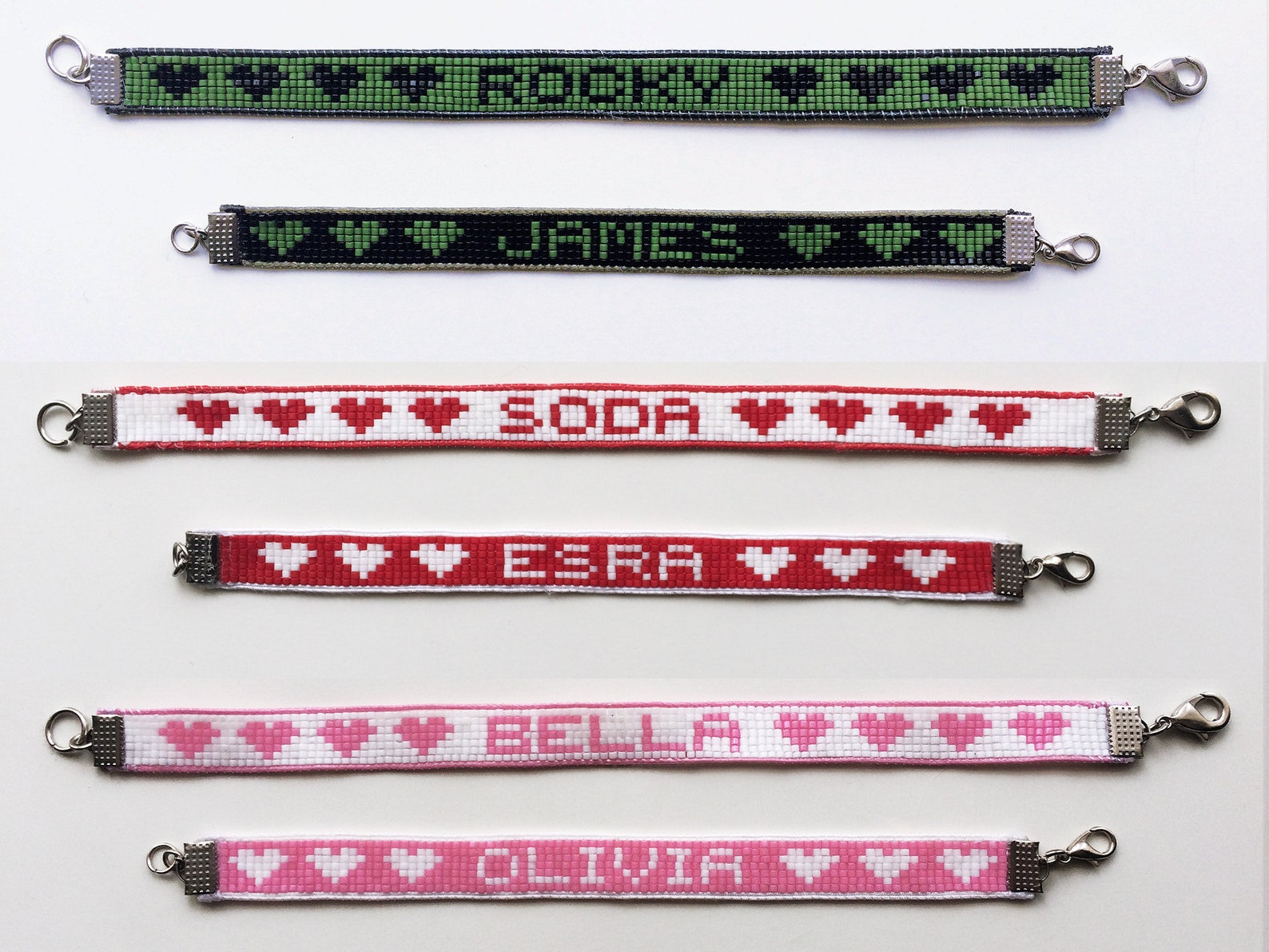 Personalized Collar for Cat and Matching Bracelet for Human Etsy
