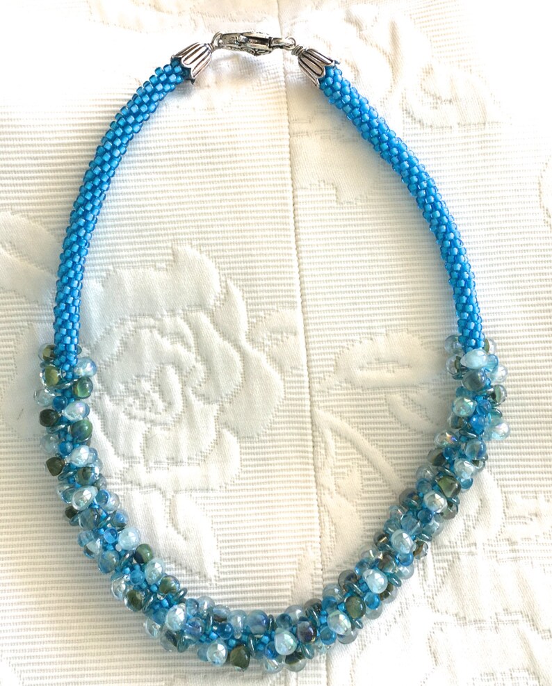 Pompano Beach Kumihimo Necklace Set