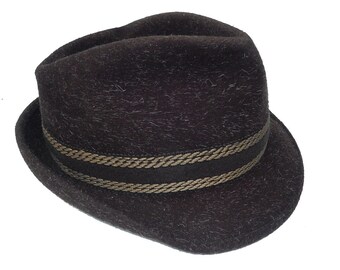vintage fedoras etsy