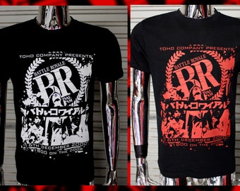 Battle Royale DIY Punk Flyer T-shirt