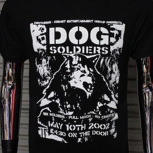 Dog Soldiers DIY Punk Flyer T-shirt