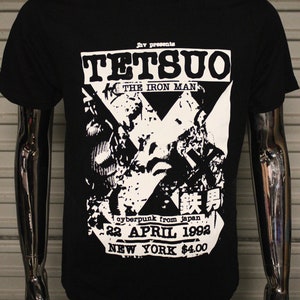 Tetsuo The Iron Man  DIY Punk Flyer T-shirt