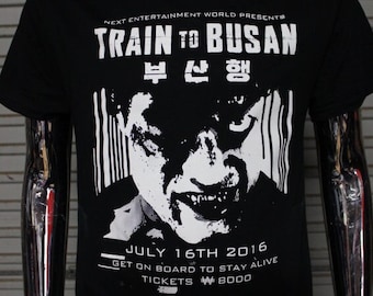 Zug nach Busan DIY Punk Flyer T-Shirt