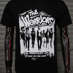 The Warriors DIY Punk Flyer T-shirt