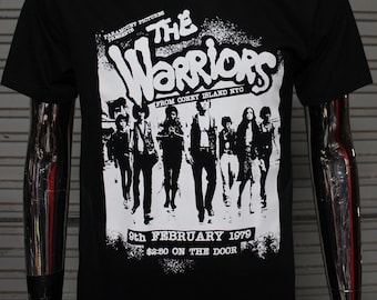 The Warriors DIY Punk Flyer T-shirt