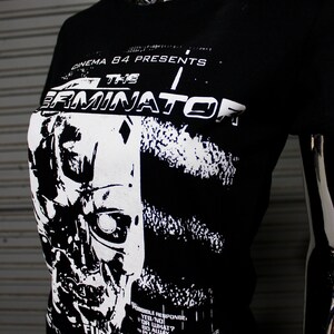 Women's The Terminator DIY Punk Flyer t-shirt image 3