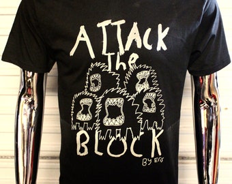 Glow in the dark Attack The Block by Eris t-shirt