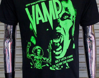 Vamp (UV Green Print) DIY Punk Flyer T-Shirt