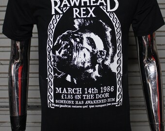 Rawhead Rex DIY Punk Flyer T-Shirt