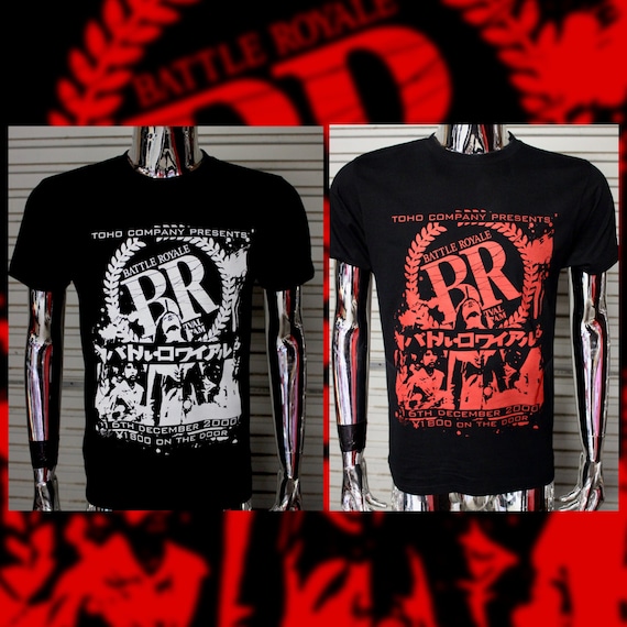 Battle Royale DIY Punk Flyer T-shirt - Etsy