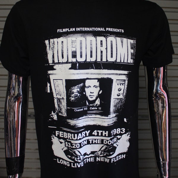 Videodrome DIY Punk Flyer T-shirt