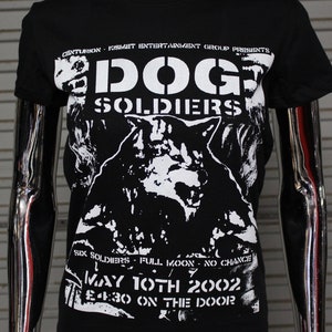 Women's Dog Soldiers DIY Punk Flyer t-shirt