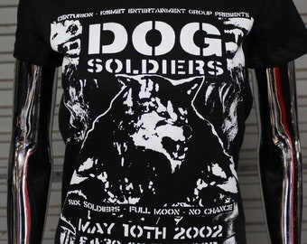 Women's Dog Soldiers DIY Punk Flyer t-shirt