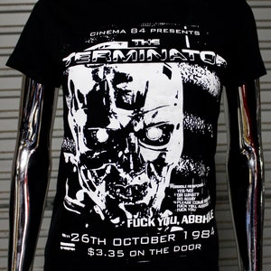 Women's The Terminator DIY Punk Flyer t-shirt image 1