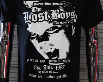 The Lost Boys DIY Punk Flyer T-shirt