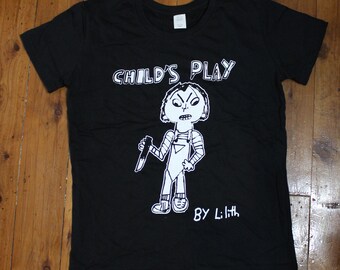 Women's Child's Play by Lilith T-shirt