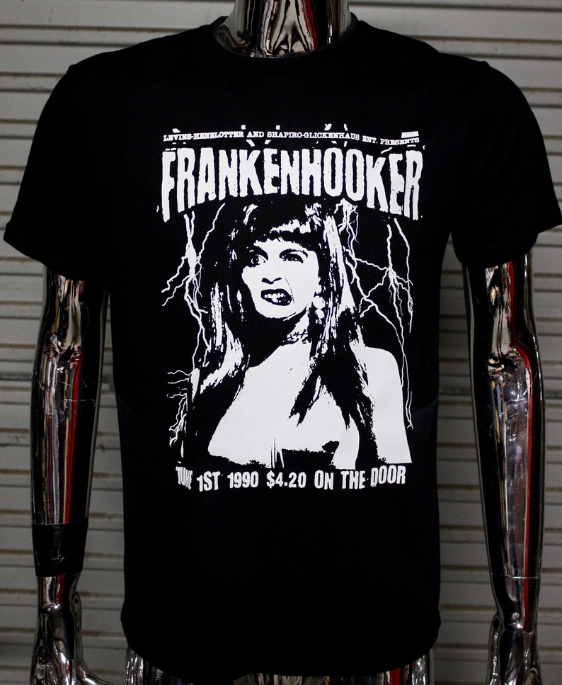 Frankenhooker DIY Punk Flyer T-shirt image 1